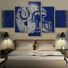 Indianapolis Colts Home Decor Man Cave Wall Art Indianapolis Colts Wall Art Canvas Prints