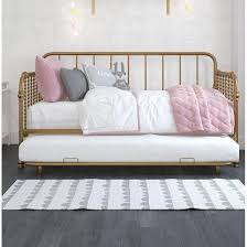 A metal frame daybed is always the first choice for most people. Little Seeds Monarch Hill Wren Twin Metal Daybed With Trundle Reviews Wayfair