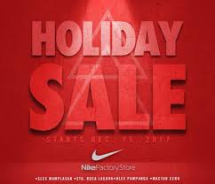 Nike Factory Store Holiday Sale From December 15 2017 Nike Factory Factory Store Holiday Sales