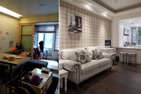 before after 11坪小宅大改造 home decor furniture sectional couch