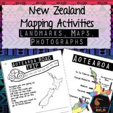 Landmarks Maps And Photographs Of Places In Nz A Series Of Activities To Each Social Studies For Years 4 8 In Map Activities 7th Grade Social Studies Teaching
