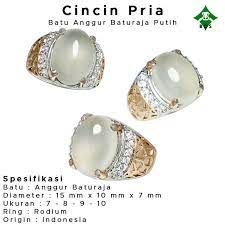 Batu akik anggur putih chalcedonyukuran batu : Jual Bos Cincin Pria Batu Akik Anggur Baturaja Putih Mewah Elegan Asli Simple Korea Keren Terbaru 2020 Terbaru Juli 2021 Blibli