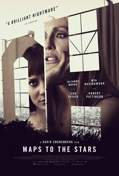 Maps To The Stars movie poster - Julianne Moore, Mia Wasikowska - 11" x 17"