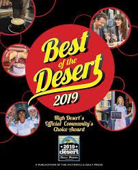 I love helping customers with their personal insurance needs and giving them. 2019 Best Of The Desert By High Desert Media Group Issuu