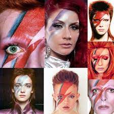 drops drops das dez david bowie kostum fasching maske fasching