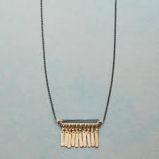 Get it as soon as wed, mar 17. Golden Fringe Necklace Sundance Catalog