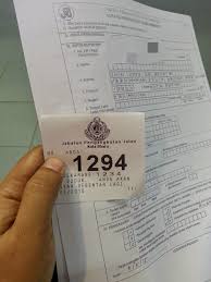 Cara Isi Borang Lesen P