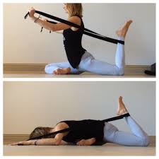 Yin Yoga Strap Sequence Yin Yoga Restorative Yoga Iyengar Yoga