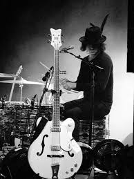 Black And White Rock Music Pin On Bass