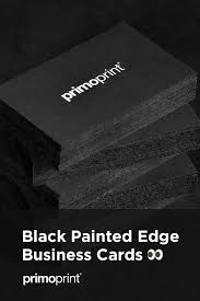 In this tutorial we'll see how to design a clean black modern business card in adobe photoshop, using only vector shapes with a simple design can be used by. Make A Statement With Black Business Cards Primoprint Blog