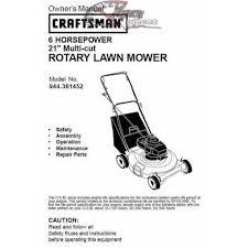 You can search by product name or model number. Craftsman Lawn Mower Parts Manual 944 361452
