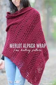 See more ideas about knitted shawls, knitting, shawl patterns. Merlot Alpaca Wrap Shawl Knitting Pattern Mama In A Stitch