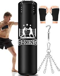 Sacco da Boxe per Adulti Appendere, Non Riempiti Sacchi da Boxe 120cm per  Kickboxing Muay Thai Karate Judo Taekwondo MMA Punching Bag : Amazon.it:  Sport e tempo libero