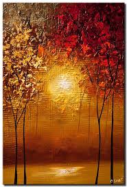 Discover the wonders and natural beauty of trees with our excellent gallery of photos. Painting For Sale Contemporary Abstract Blooming Trees Painting 6166