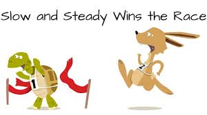 slow and steady wins the race well explained essay for students slow and steady wins the race well