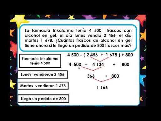 PROBLEMAS CON OPERACIONES COMBINADAS
