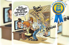 Nouveau dessin d'humour sur le confinement et amazon. Zdbn Humour Post Confinement