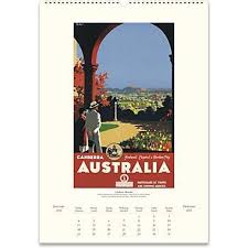 2015 Cavallini Vintage Travel Wall Calendar Travel Wall Vintage Travel Botanical Poster