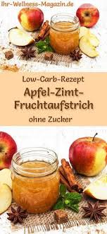 Low Carb Apfel Zimt Marmelade Fruchtaufstrich Rezept Ohne Zucker Apfel Zimt Marmelade Aufstrich Marmelade Ohne Zucker