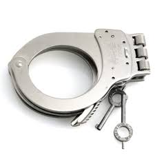 Vipertek heavy duty hinged handcuffs. Smith Wesson 1 Hinged Nickel Handcuff Military Discount Govx