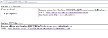 In this example, we will use camel cxf component to act as a soap web service listener. Representing A Service Both As Restful And Soap Based Using Apache Cxf Java Team At Kentor