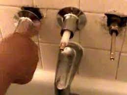 Actually, there are different types of bathtub faucets, and each of them varies on their functionality. How To Fix Repair Leaky Leaking Bath Shower Faucet With Teflon Tape On Faucet Seat Faucet Repair Replace Bathtub Faucet Shower Faucet Repair