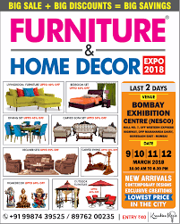 Bombay home decorbombay home decorbombay home decor. Furniture And Home Decor Expo 2018 Last 2 Days Venue Bombay Exhibition Ad Advert Gallery