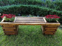 Shanty 2 chic creates some of the most beautiful diy designs, and this raised planter bench is no exception. 20 Simple And Inviting Diy Outdoor Bench Ideas