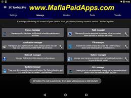3c Toolbox Pro Apk Mafiapaidapps In 2020 Android Apps Open App App Log