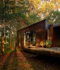 Wood House Concept Harmony With Nature House In The Woods Forest House House Landscape