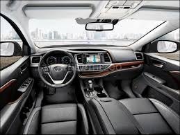 20 city / 26 hwy. Toyota Highlander Interior Colors