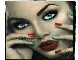 Title:"look into my eyes " 📓Mystery women Adult coloring book ✏️:MR Umlas  and Rolando Jimenez 🖍:doc Bamby Dio 🙂 Materials: Metal pes,papermate gel  pen, colleen 24 coloured pencils #kaARTehanseries #artnidocbam #koloristaph  :)