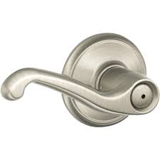 For others, it's just a door to a place filled with stuff that needs to be s. Schlage Satin Nickel Flair Privacy Door Lever Hills Flat Lumber
