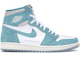 The sneaker hit a limited list of stores on friday, august 7, but you can still secure it at stockx. Jordan 1 Retro High Turbo Green 555088 311