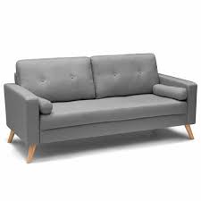 Die eckigen füße aus eschenholz in eichefarben sind mit ihrer ausgestellten form typisch skandinavisch. Acquamarina Couch Sofa Modern Design Skandinavisch Stil Stoff 3 Sitzer Wohnzimmer Kuche