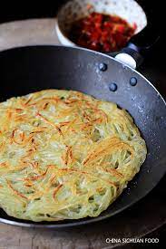 Chinese Potato Pancake 6 Potato Recipes Asian Vegetables Vegetable Recipes