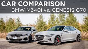The g70 is a bold statement from genesis. 2021 Bmw M340i Vs 2021 Genesis G70 Car Comparison Driving Ca Youtube