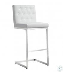 Compare prices & read reviews on top brands & products in home & garden, clothing & accessories, sports & outdoors, electronics & more! Helsinki White Stainless Steel Barstool Set Of 2 From Tov Coleman Furniture
