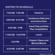 CSH DECA & FBLA | Here's your guide for everything DECA Districts!! Please see the google classroom for more information, including dress codes, role play... | Instagram