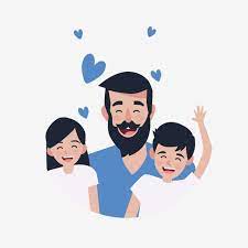 Fathers Day Happy Fathers Day Festival Holiday Theme Happy Happy Father And Daughter Happy Father And Son Png And Vector With Transparent Background For Free In 2020 Father S Day Drawings Happy