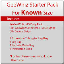 External Condom Catheter Geewhiz Starter Pack Of 10 Catheters For Known Size 29 Mm