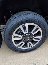 Do not try to drill out the holes so the will fit, chances are you'll lose a wheel going down the. 2020 Tundra Oem Rim Size 20 Inch Whaaat Toyota Tundra Forum