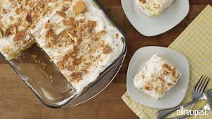 In my opinion, banana pudding is the perfect dessert. Easy Banana Pudding Cake Video Allrecipes Com