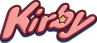 This Is The Logotypes For The Video Game Character Kirby The Pink Pill Represents Kirby Himself While The Star Represe Kirby Video Game Characters Meta Knight