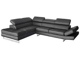 Pour savoir comment choisir et détecter l'angle de votre canapé, il suffira de choisissez votre canapé d'angle convertible ou non, et préférez un canapé d'angle en simili cuir si vous êtes plus adepte de la déco design de style moderne. Canape D Angle Gauche Fixe En Cuir 5 Places Leman Coloris Anthracite Conforama
