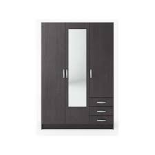 Trouvez armoire rangement sur 2ememain ✅ avantageux pour tout le monde. Armoire 3 Portes 3 Tiroirs Spot Coloris Ebene Vente De Armoire Conforama