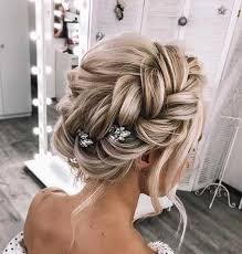 You can always try up curls, down curls, and braid hairstyles. Best 20 Ideas About Brideasmaid Hairstyles Bridesmaid