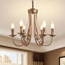 1 to 13 of 13 results. Ganeed Vintage Chandelier Bronze French Country Chandelier 6 Light Wrought Iron Hanging Lighting Fixture For Bedroom Living Room Kitchen Farmhouse Dia18 5 Inches Buy Online At Best Price In Uae Amazon Ae