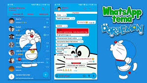Download Whatsapp Tema Doraemon Keren Dan Lucu Based Yowhatsapp Apk Versi Terbaru 2019 Memiliki Banyak Tambahan Fitur Menarik Dan Bisa Lucu Doraemon Kartu Lucu