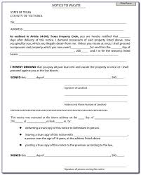 A notice terminating a lease where rent is paid on a. Texas Eviction Notice To Vacate Form Vincegray2014